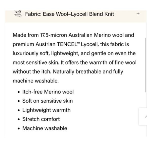 OGL Black Soft Stretchy Wool Blend Shirred Fold Over Waist Wide Leg Pants SMALL - Picture 10 of 10